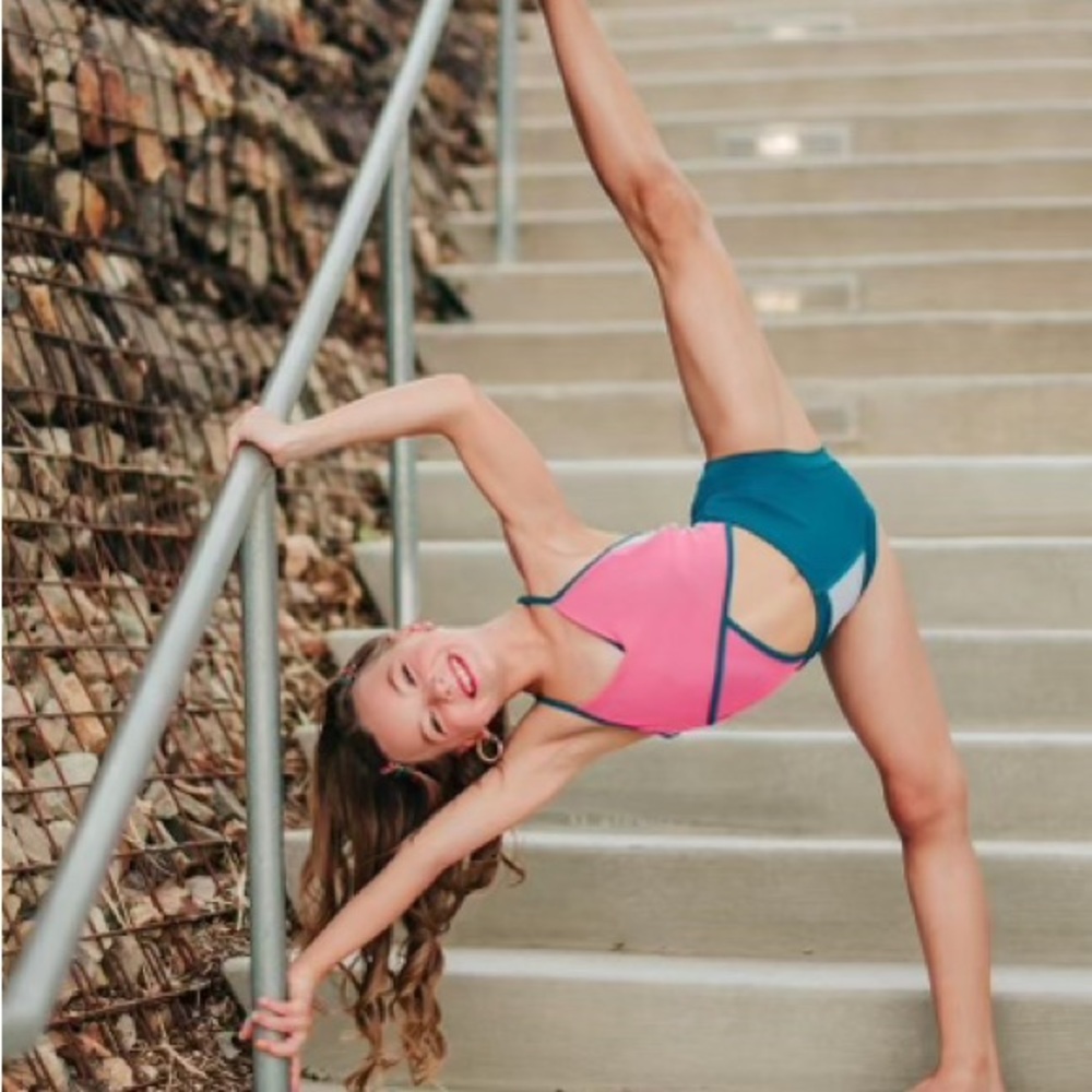 Savannah Manzel sunshine leotard